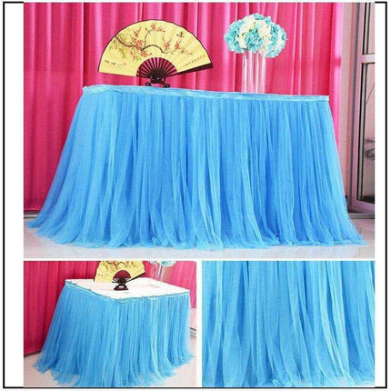 Whimsical Tutu Table Skirt: Add a Touch of Elegance to Your Celebrations. Uncategorized whimsical-tutu-table-skirt-add-a-touch-of-elegance-to-your-celebrations Home Textiles›Kitchen & Table Linens›Table Cloths, Covers & Runners›Table Cloths