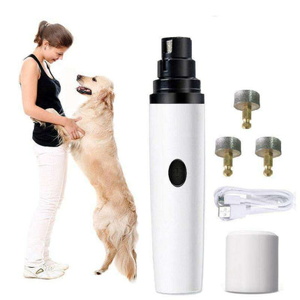 Whisper-Quiet Rechargeable Dog Nail Grinder: Ultimate Precision Tool for Stress-Free Grooming