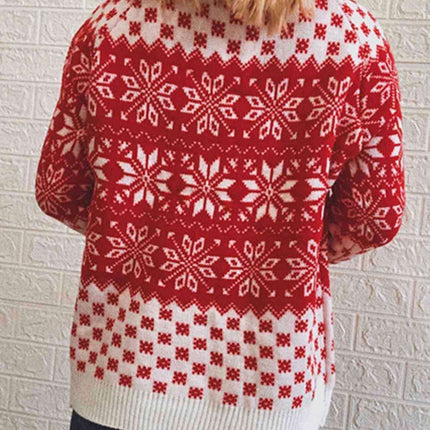 Winter Wonderland Long Sleeve Knit Sweater - Très Elite
