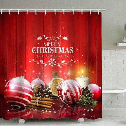 Winter Wonderland Snowflake Shower Curtain - Elevate Your Bathroom for the Holidays