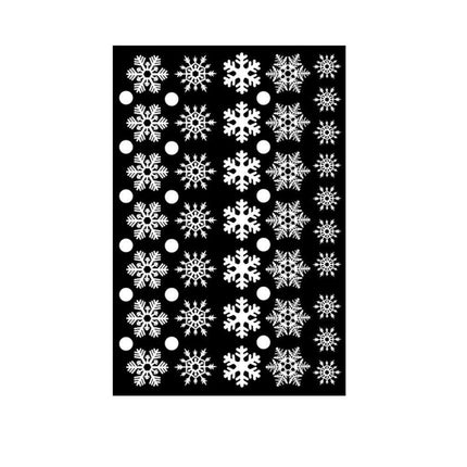 Winter Wonderland Snowflake Wall Decal for Holiday Festivities - Très Elite