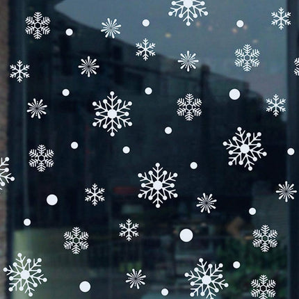 Winter Wonderland Snowflake Wall Decal for Holiday Festivities - Très Elite