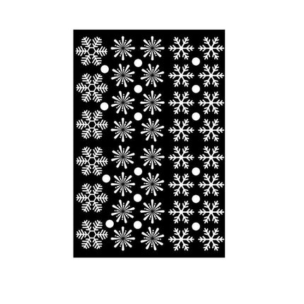 Winter Wonderland Snowflake Wall Decal for Holiday Festivities - Très Elite