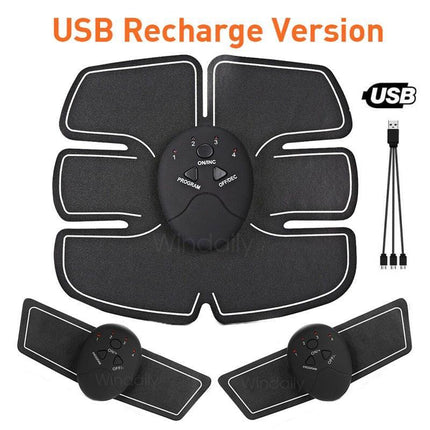 Wireless EMS Muscle Toning System for Abs and Hips - Très Elite