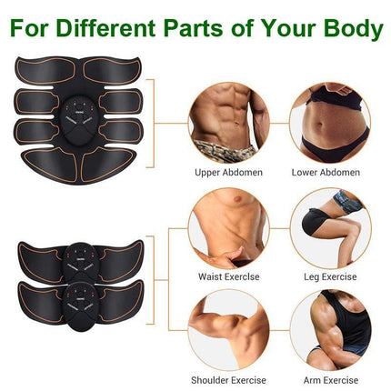 Wireless EMS Muscle Toning System for Abs and Hips - Très Elite