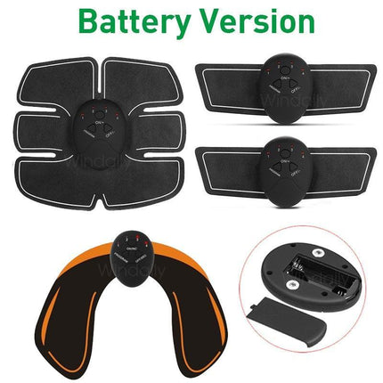 Wireless EMS Muscle Toning System for Abs and Hips - Très Elite