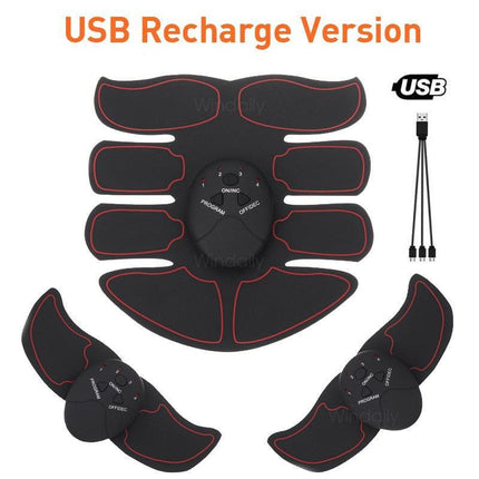 Wireless EMS Muscle Toning System for Abs and Hips - Très Elite