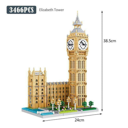 World Landmarks Exploration Building Blocks Set - 5594PCS Creative Educational Toy for Kids - Très Elite