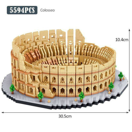 World Landmarks Exploration Building Blocks Set - 5594PCS Creative Educational Toy for Kids - Très Elite