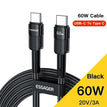 60W C To C Black / 0.5M