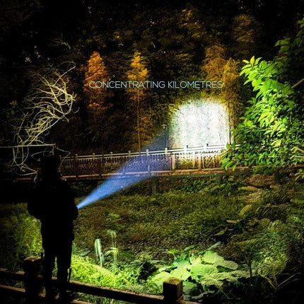 Xenon 500m High-Performance Flashlight: Illuminate Your Night Adventures - Très Elite