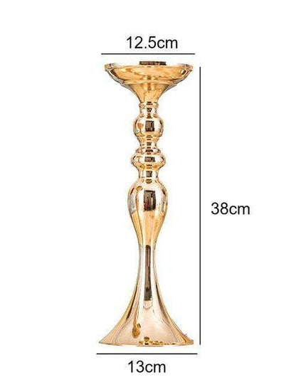 Mermaid Magic: Elegant Candle Holder Stand with Customizable Floral Display Options