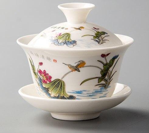 Zen Harmony Exquisite Hand-Painted Porcelain Tea Set - Limited Edition Collection - Très Elite