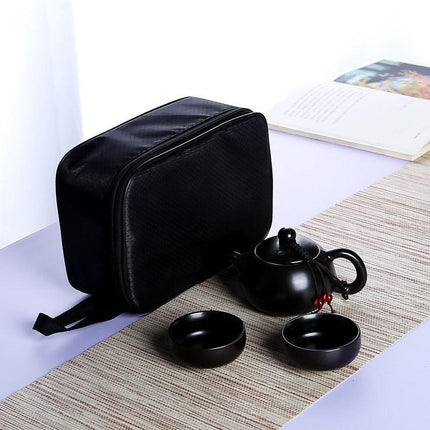 Zen Harmony Puer Tea Ceremony Porcelain Teapot Set - Your Refined Tea Experience