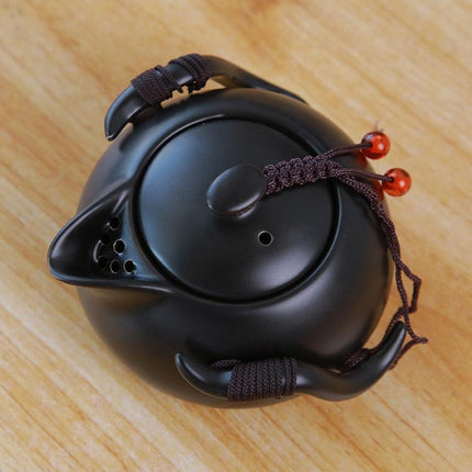 Zen Harmony Puer Tea Ceremony Porcelain Teapot Set - Your Refined Tea Experience