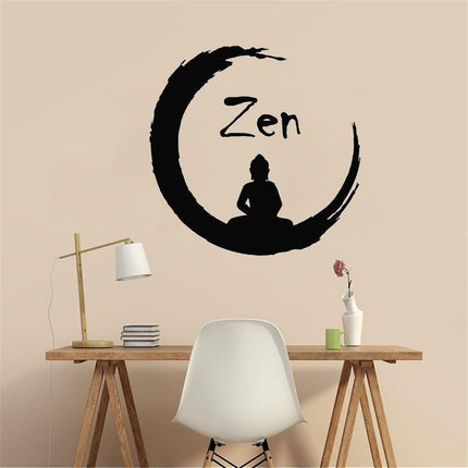 Zen Serenity Wall Decals: Transform Your Fitness Room into a Peaceful Oasis