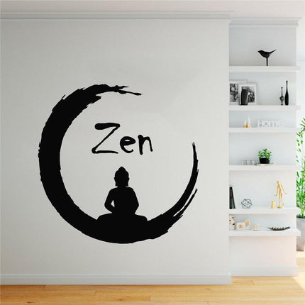 Zen Serenity Wall Decals: Transform Your Fitness Room into a Peaceful Oasis