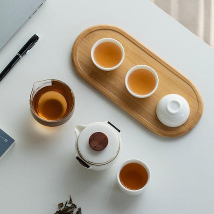 Zen Zhiyu Travel Tea Set - Your Portable Gateway to Tea Bliss - Très Elite