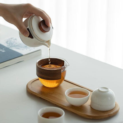 Zen Zhiyu Travel Tea Set - Your Portable Gateway to Tea Bliss - Très Elite