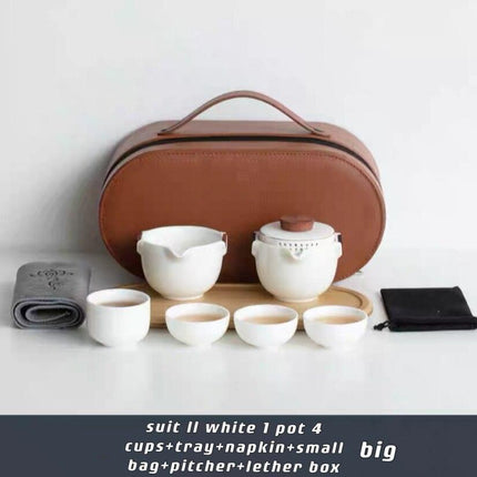 Zen Zhiyu Travel Tea Set - Your Portable Gateway to Tea Bliss - Très Elite