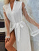 Feminine Charm | Stylish Women's Nightgown Bathrobe