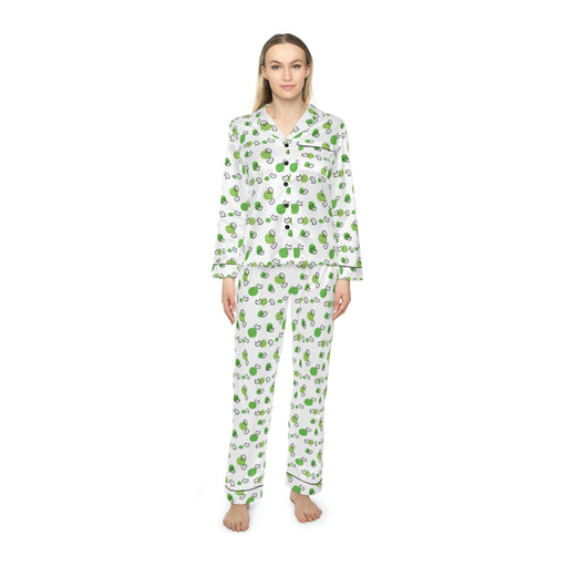 Luxurious Personalized Satin Pajamas for Women - Custom Design