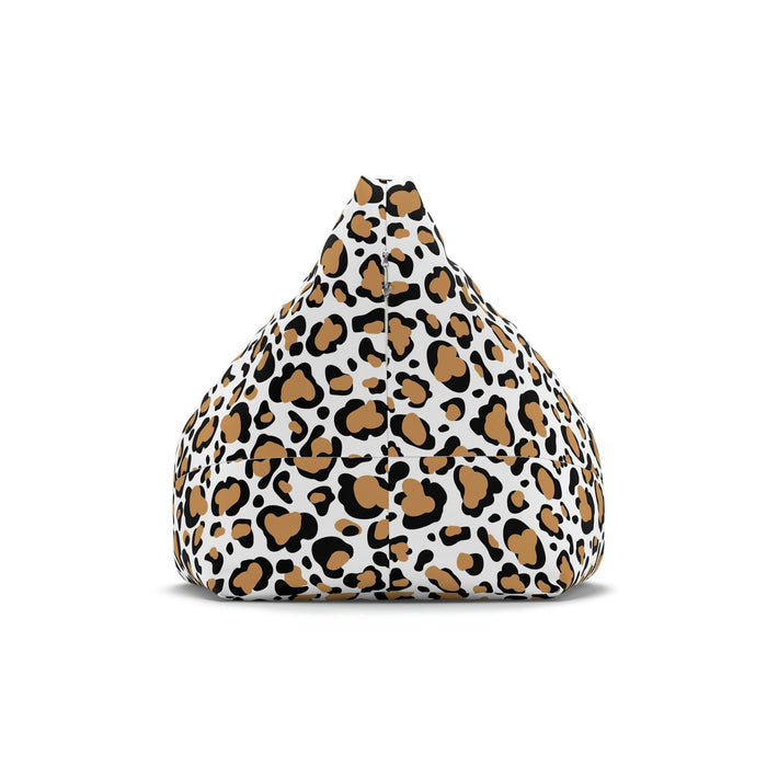 Leopard Print Bean Bag Chair Cover - Stylish and Sturdy