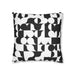 Customizable Elite Maison Spun Polyester Square Pillow Case - Stylish Indoor Decor Piece