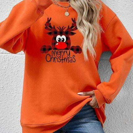 Christmas Cheer Festive Graphic Sweatshirt
