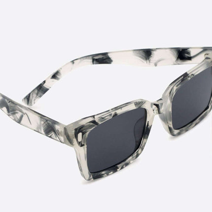 Chic Square UV400 Protective Sunglasses with Durable Polycarbonate Frame