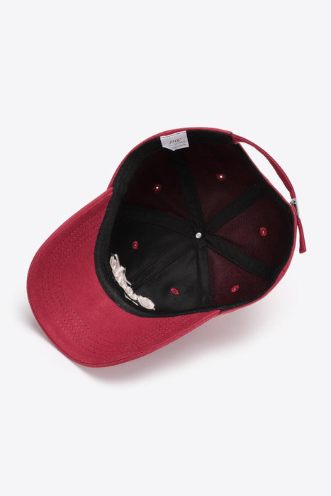 Sun-Ready Adjustable Cotton Baseball Cap for Stylish Sun Protection