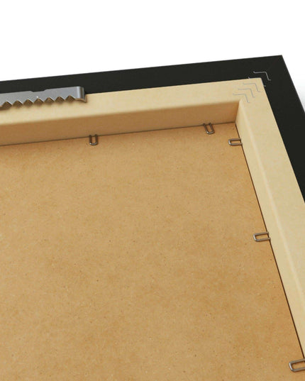 Eco-Conscious Vertical Art Print Series with Sustainable MDF Frames in Classic Colors