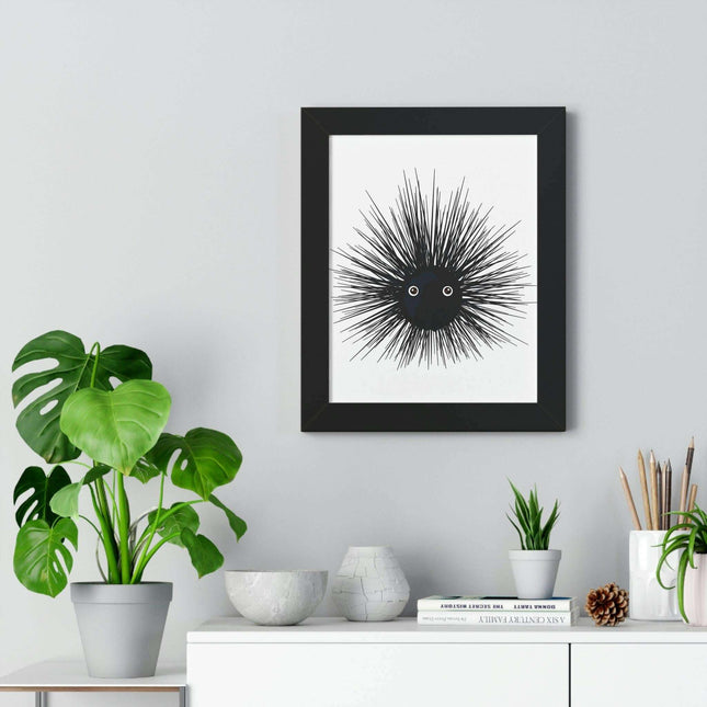 Eco-Conscious Vertical Art Print Series with Sustainable MDF Frames in Classic Colors