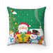 Elegant Dual-Sided Decorative Pillowcase with Hidden Zipper Closure