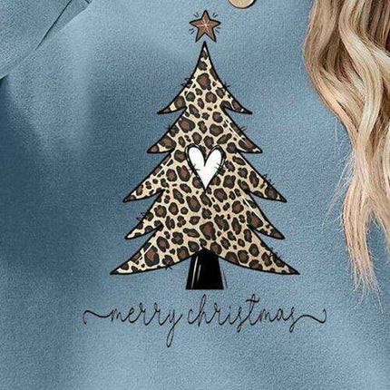 Cozy Christmas Tree Long Sleeve Pullover - Festive Winter Sweater