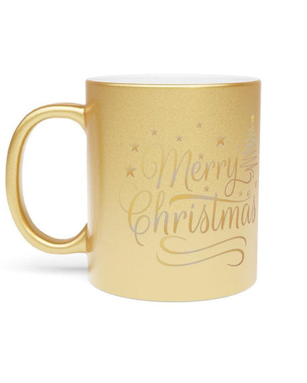 Glittering Celebration Metallic Mug Duo - Gold & Silver Edition