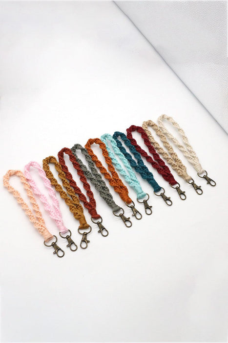Artisanal Keychain Quartet with Mix-and-Match Appeal