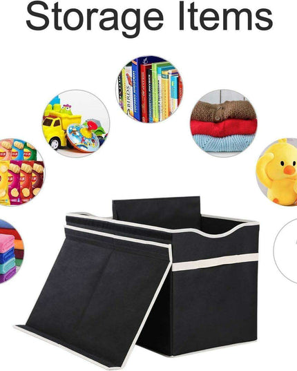 Kid's Space-Saving Collapsible Toy Storage Organizer - Durable and Convenient Solution