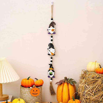 Spooky Haunted House Trio Hanging Ornaments for Halloween Decor