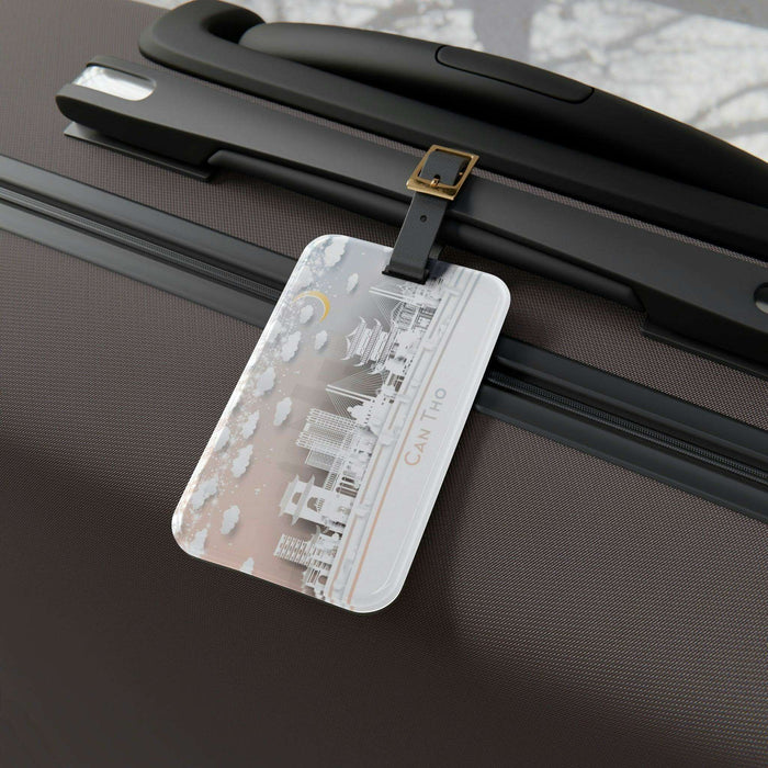 Personalized Luxury Acrylic Luggage Tag Collection: Elevate Your Travel Experience