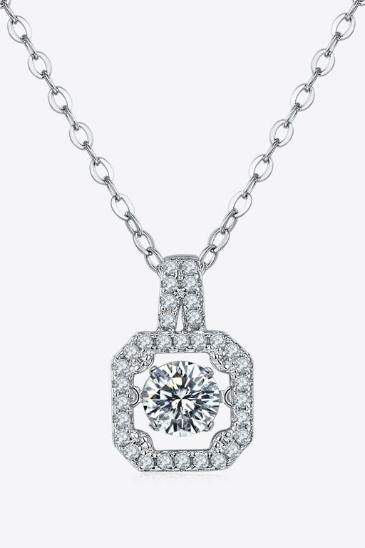 Elegant Lab Grown Diamond Necklace with Moissanite Accents