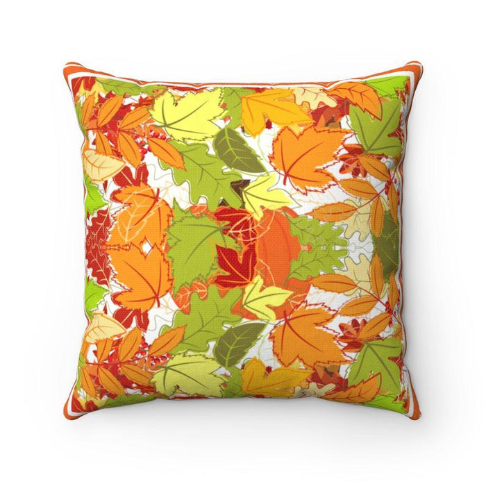 Autumn Splendor Reversible Pillow Cover for Chic Home Styling