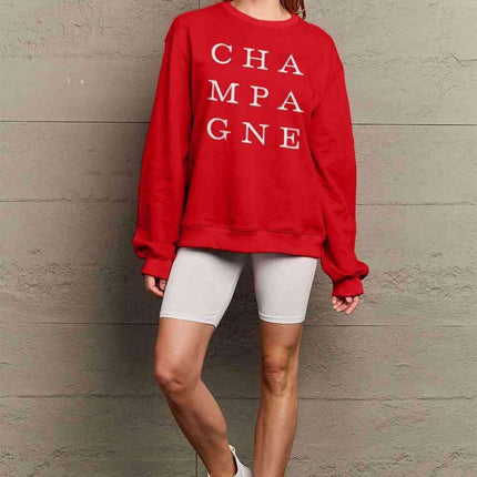 Chic Ivory Elegance Long Sleeve Cotton-Polyester Sweater