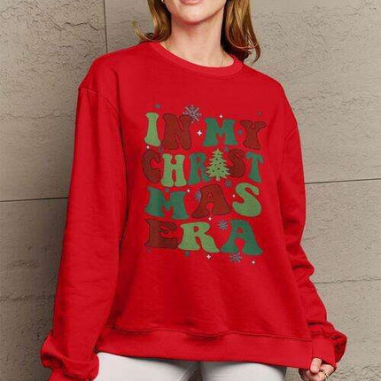 Holiday Comfort Love Pullover Sweatshirt