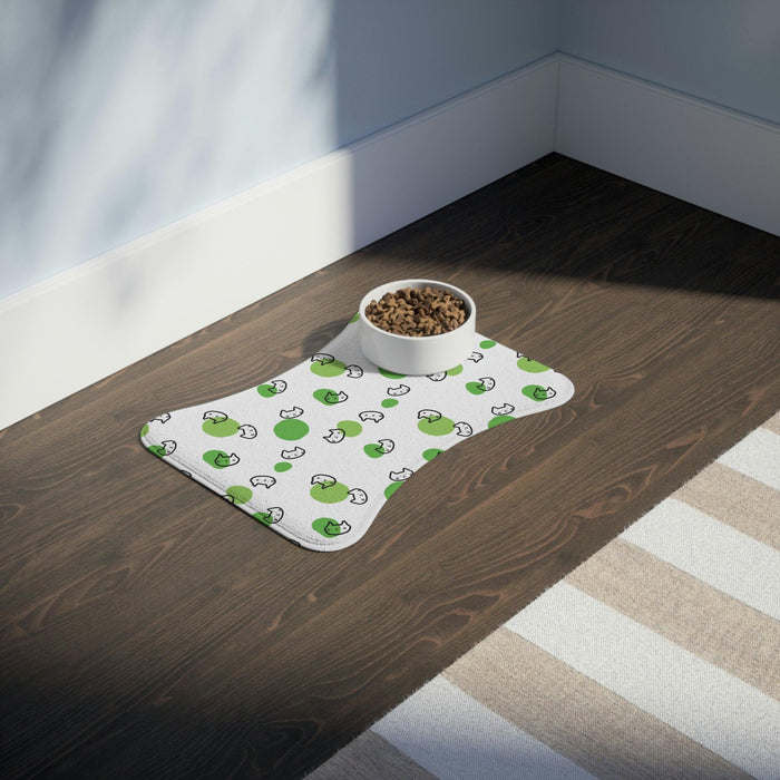 Customizable Pet Dining Mats - Fun Shapes for Clean Feeding
