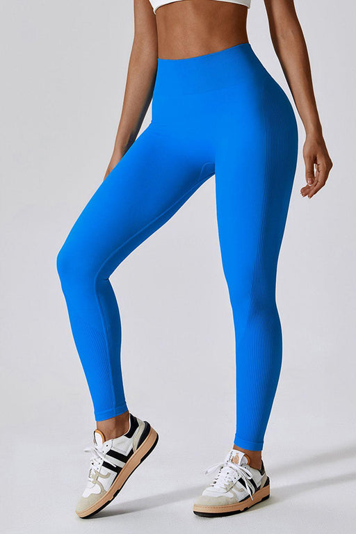 Athletic Leggings with Wide Waistband for Dynamic Workouts