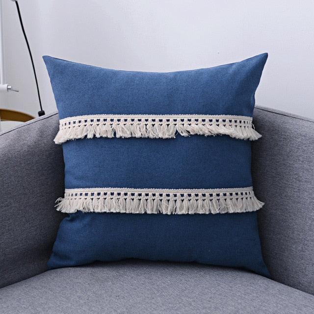 Add Boho Charm to Your Space with Cotton Linen Cushion Covers
