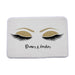 Adhesive-Protected Eyelashes Print Mat: Elegant Surface Shield