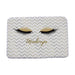 Luxurious Eyelash-Embellished Polyester Entry Mat