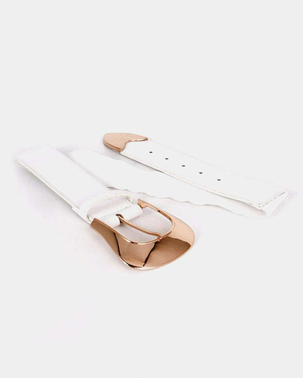 Elegant Stretchable PU Leather Belt for Effortless Chic